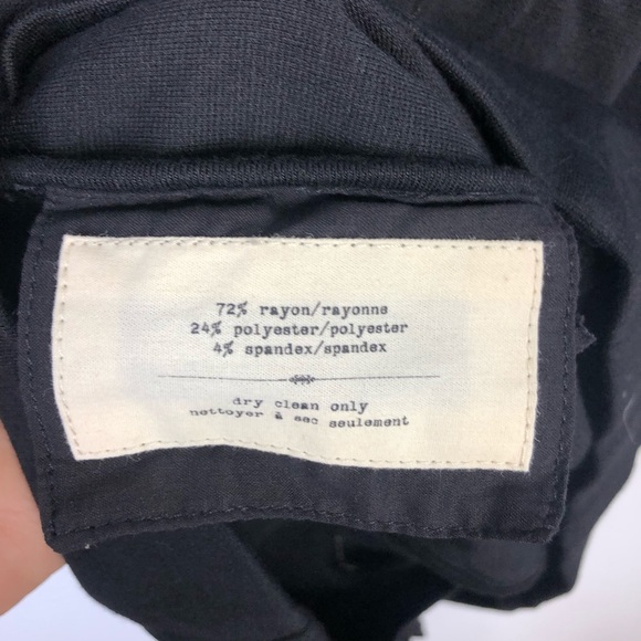 Cartonnier Anthropologie Black Long Blazer Jacket - Picture 5 of 5